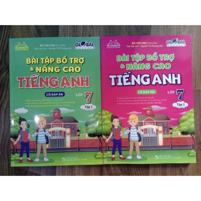 Sách - Bài tập bổ trợ và nâng cao tiếng anh lớp 7 tập 2 (có đáp án) - GLOBAL SUCCESS