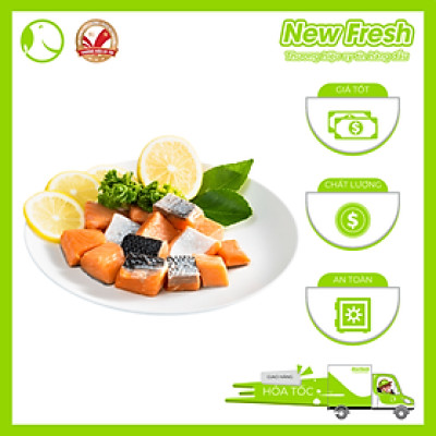 Cá Hồi Nauy Cắt Khối - Túi 200Gr