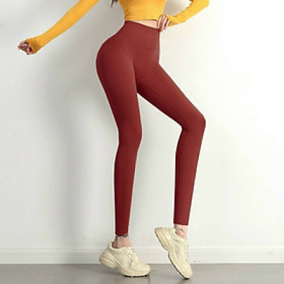 Quần Thể Thao Nữ Thun Lạnh Lycra Cao Cấp Tập Yoga Gym