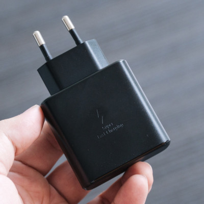 Bộ dây & củ sạc nhanh Samsung 45W Type-C cho Galaxy Note10 Plus, S20 Ultra và các dòng điện thoại khác – Hàng Chính hãng