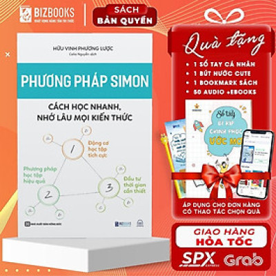 Sách - Phương Pháp Học Tập Của Simon - Cách Học Nhanh, Nhớ Lâu Mọi Kiến Thức -  Phát Triển Bản Thân Mỗi Ngày - MCBooks