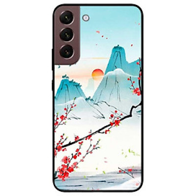 Ốp lưng dành cho Samsung S22 - S22 Plus - S22 Ultra - Núi Hoa Đỏ