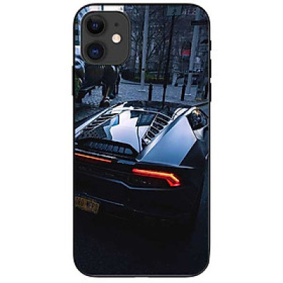 Ốp lưng dành cho Iphone 12 mẫu Đuôi Xe Đen