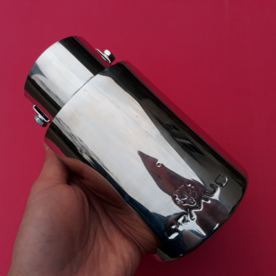 Chụp đuôi bẹp cho pô ống xả ô tô 7 chỗ (Đường kính lắp 6.5 cm)