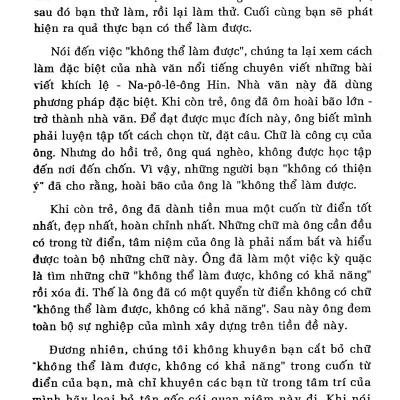 10 Suy Nghĩ Không Bằng Một Hành Động