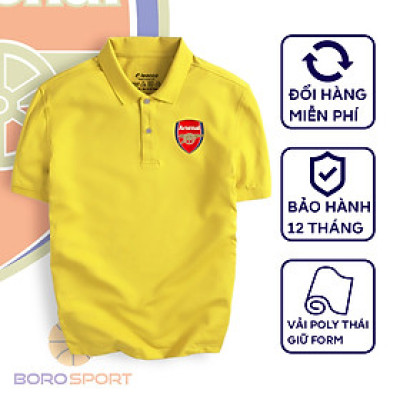 Áo Polo Boro Sport Chất Liệu Vải Poly Thái Giữ Form Thiết Kế Thời Trang Năng Động Arsenal