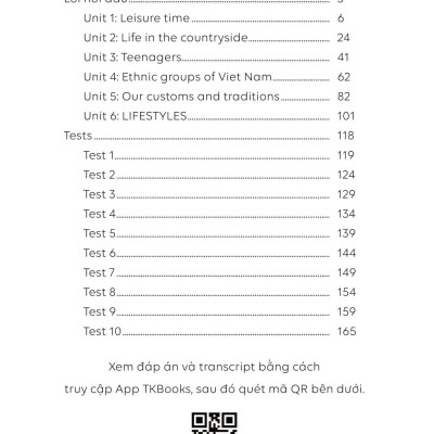 Làm Chủ Kiến Thức Tiếng Anh Bằng Sơ Đồ Tư Duy Lớp 8 - Tập 1