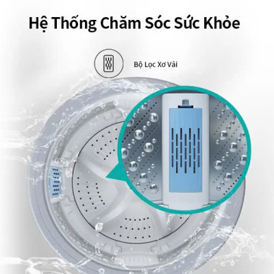 Máy Giặt Hisense 13kg WTJH1313UB Giặt thông minh AI tiết kiệm điện và nước, bảo hành 2 năm - HÀNG CHÍNH HÃNG