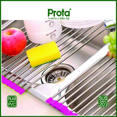 Giá Inox Gác Bồn Rửa Chén Prota PT-913 46.5 x 22 x 1.2 cm