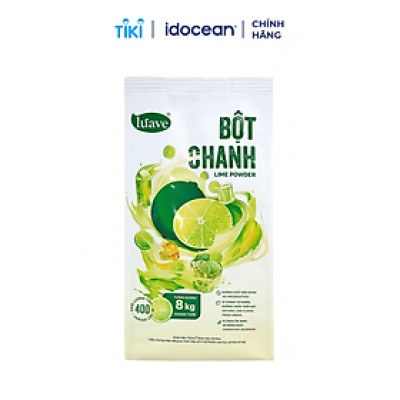 Date T8/2025) Bột chanh Lúave 400g - Tương tương với 8kg chanh tươi, vị chua ổn định, không chất bảo quản