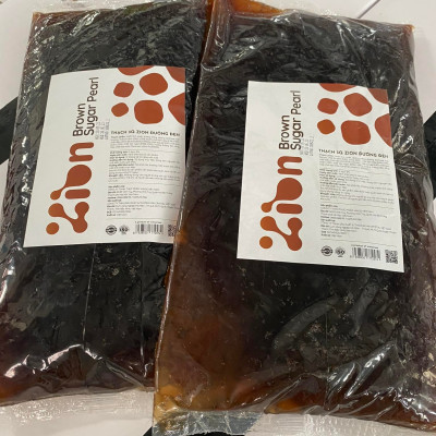 TRÂN CHÂU ĐƯỜNG ĐEN WINGS/ZION PEARLS (1 GÓI 2 KG)