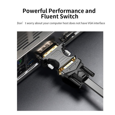 VENTION DVI to VGA Adapter DVI 24+5 Female to VGA Male Converter for PC Graphic Card Displayer Projector