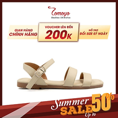 Sandal Nữ Quai Ngang Da Microfiber TMW326