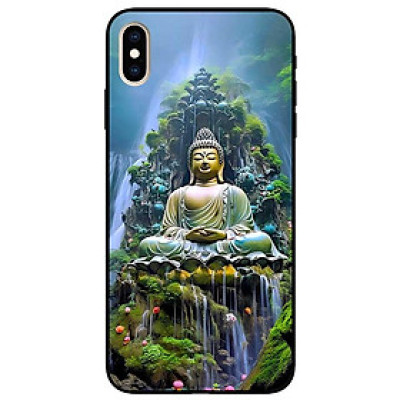 Ốp lưng dành cho Iphone X - Xs - Xs Max - XR - 11 - 11 Pro Max - Đức Phật Thiền - Hàng Chính Hãng