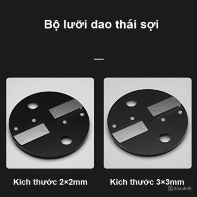 Máy thái rau củ quả đa năng, thái lát, thái sợi, thái hạt lựu thương hiệu Mỹ cao cấp Septree GJ817 - Hàng nhập khẩu