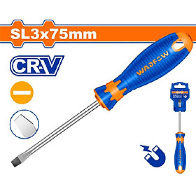 TUA VÍT DẸP SL3X75MM WSD1233 WADFOW - HÀNG CHÍNH HÃNG