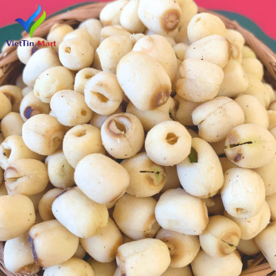 Hạt Sen Sấy Giòn Nguyên Hạt VietTin Mart