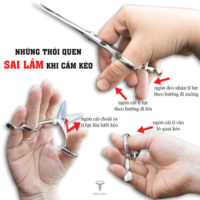 Kéo cắt tóc TORA NB-C65S