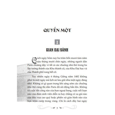 Sách - Nhà Thờ Đức Bà Paris - Bìa Cứng - Khổ Nhỏ - Minh Thắng