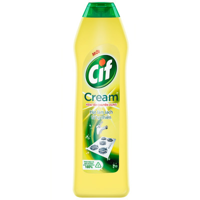 Combo 2 Chai Kem Tẩy Chuyên Dụng Sunlight Phiên Bản Nâng Cấp Từ Cif Siêu Sạch Siêu Sáng