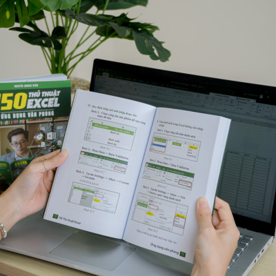 Combo 8 sách Excel - Word - PowerPoint - Google Sheets - 150 Thủ Thuật - Power Query - 90 Hàm Excel - 68 Biểu Mẫu Excel