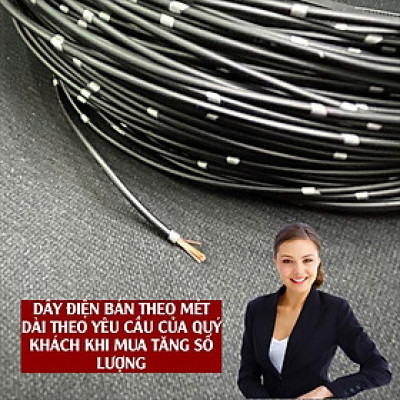 Dây Điện Ô Tô 1 Mét - Tiết Diện 0.85mm², Tiêu Chuẩn Nhật Bản Dành Cho Hệ Thống Âm Thanh