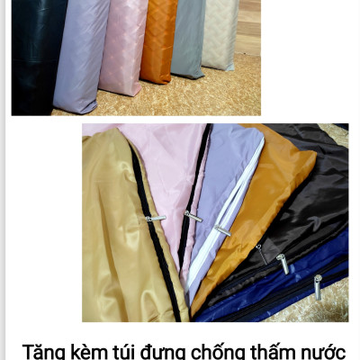 Nệm ngủ ô tô túi đựng, Nệm gấp gọn ô tô túi đựng, giường nằm ô tô túi đựng