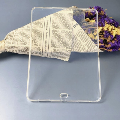 Ốp lưng silicon dành cho iPad Pro 12.9 2020 dẻo trong suốt có gờ bảo vệ camera - Hàng chính hãng