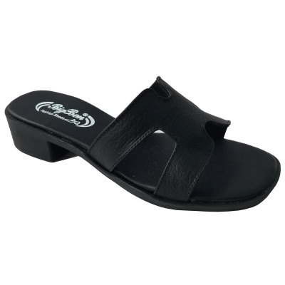 Dép Cao Gót Nữ BIGGBEN Da Bò Cao 4 Phân DCG111