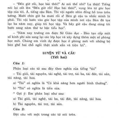 Giải Bài Tập Tiếng Việt Lớp 4 Tập 2