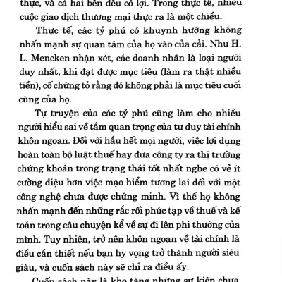 Bí Quyết Trở Thành Tỷ Phú