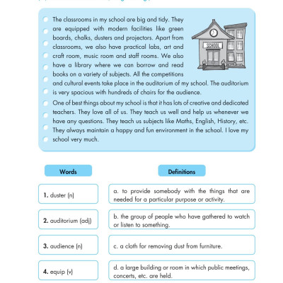 Kỹ Năng Đọc Hiểu Tiếng Anh Lớp 6