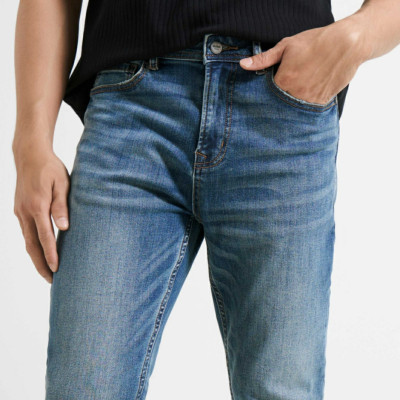Quần jeans nam ROUTINE Premium công nghệ Hakuu - Poly làm mát. From Slim - 10S24DPA008P | ROUTINE CÀ MAU