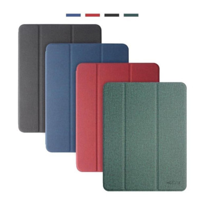 Case bao da chống sốc canvas cho iPad 9.7 inch 2017 / 2018 / iPad Pro 9.7 inch hiệu Mutural Yashi Series trang bị ngăn đựng bút, thiết kế tản nhiệt, hỗ trợ smartsleep - hàng nhập khẩu