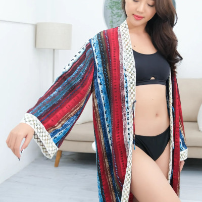 Áo Kimono LMcation Naomi - Màu Thổ Cẩm