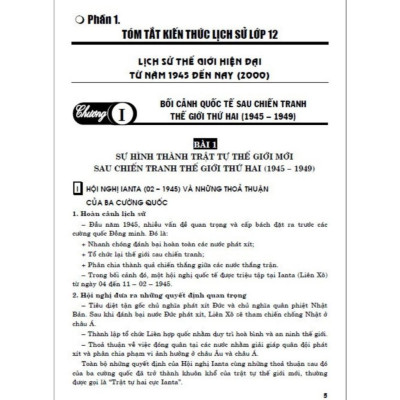 Sách - Hướng Dẫn Luyện Thi THPT Quốc Gia Môn Lịch Sử - Dùng Chung Cho Các Bộ SGK Hiện Hành - Hồng Ân