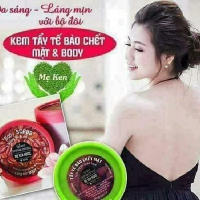 TẨY TẾ BÀO CHẾT LÁNG MỊN BODY MẸ KEN-Hũ 200ml