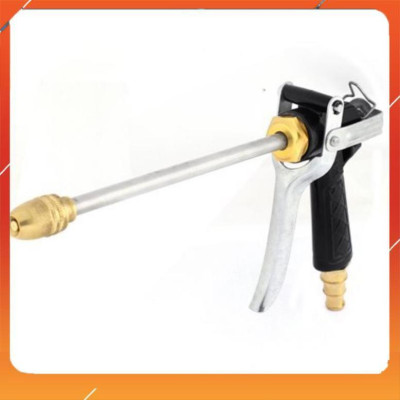 ️Evoucher Bộ dây vòi xịt nước rửa xe, tưới cây , tăng áp 3 lần, loại 3m, 5m 206318Dđầu đồng, cút, nối PE, d.vàng