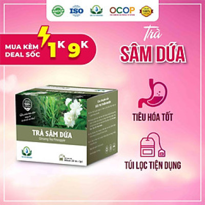 Trà Sâm Dứa Hoa Nhài Hộp 30 Túi Lọc Của Siêu Thị Thiên Nhiên