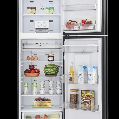 Tủ lạnh Aqua Inverter 347 lít AQR-T390FA(WGM) - Bảo hành 2 năm - Freeship toàn quốc - Hàng chính hãng