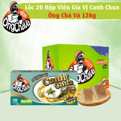 Lốc 20 Hộp Viên Gia Vị Canh Chua Ông Chà Và 126gram (Sweet & Sour Soup Cubes)