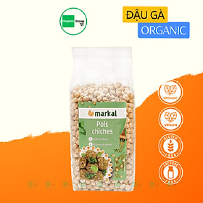 Đậu Gà Hữu Cơ Markal 500g (Mẫu mới)