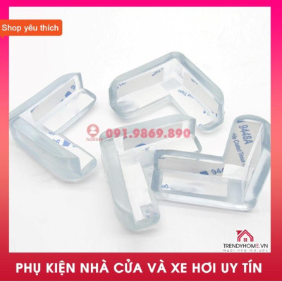 BỊT GÓC CẠNH BÀN SILICON AN TOÀN CHO TRẺ EM VÀ NGƯỜI GIÀ CHỐNG VA CHẠM HIỆU QUẢ CHẤT LIỆU THÂN THIỆN GIÁ RẺ UY TÍN