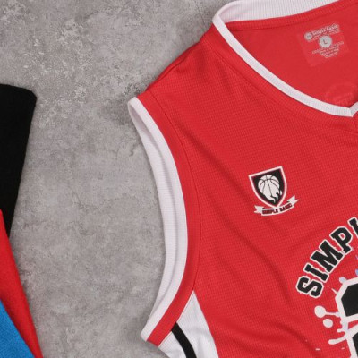 Áo ba lỗ tanktop thể thao bóng rổ 23 premium, vải siêu nhẹ, thoáng mát, thấm hút mồ hôi tốt, màu đỏ