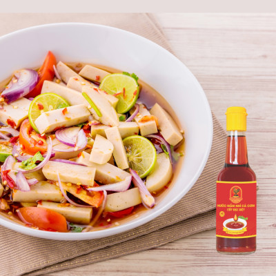 Nước mắm nhỉ cá cơm Hương Phú 40 độ đạm 300ML - Cốt Đặc Biệt - Hàng chính hãng