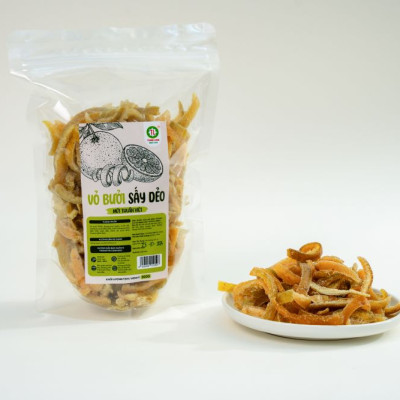 MỨT VỎ BƯỞI SẤY DẺO THÀNH LONG 100G - VIỆT NAM