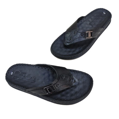 Dép Xỏ Ngón Nam HÀ NAM Da Bò Thật Cao Cấp DNA22208