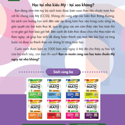 Chinh Phục Toán Mỹ - Common Core Math (Tập 4B)