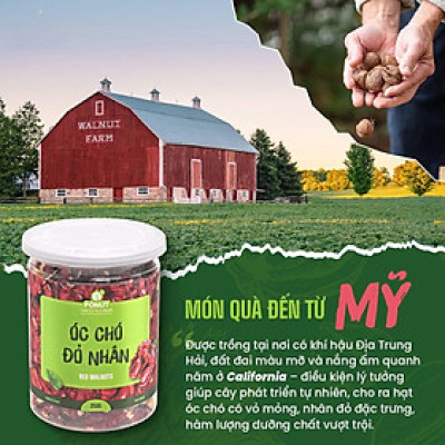  Óc Chó Đỏ  Nhân  (hũ 250gr)