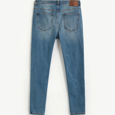 Quần jean nam màu Xanh Form Slim - RT 10S25DPA003 | ROUTINE CÀ MAU